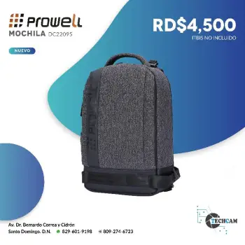 Mochila para fotografía