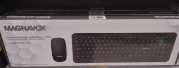 Combo de teclado mouse inalámbrico americano