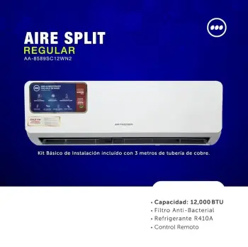 Aire premier convencional 12 mil btu