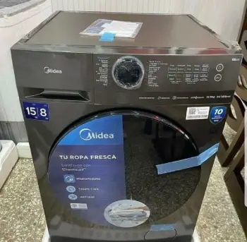 Lavadora y secadora midea de 35 libras mf200d150 digital inverter quat