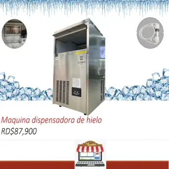 Maquina dispensadora generador cubos de hielo