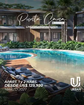 Apartamentos con linea blanca en vistacana