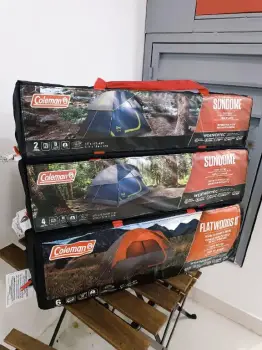 Casas de campaÑa coleman en varios tamaÑos nuevas originales