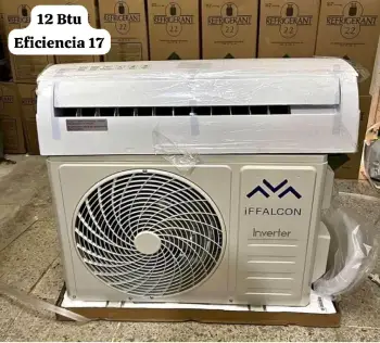 Aire acondicionado iffalcon 12btu  -aire inverter -luz 220 -eficiencia