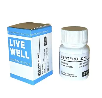 Proviron 25mg / 100 capsulas livewell