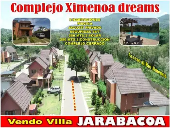 Vendo exclusiva  villa  amueblada en el complejo ximenoa dreams jaraba