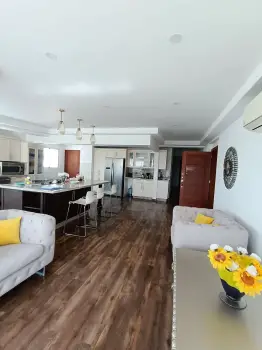 Moderno e iluminado apartamento de  231.83 mt2 finamente amueblado.