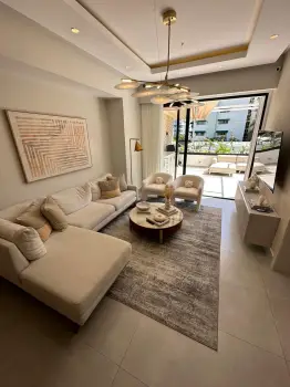 Alquiler de apartamento de lujo amueblado en evaristo morales – 2 habi