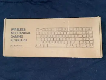 Teclado mecanico gaming inalambrico