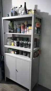 Estantería para cocina o jardín