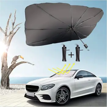 Parasol para automoviles plegable tipo sombrilla