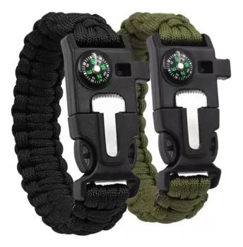 Pulsera paracord pulsera tactica