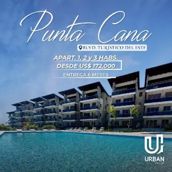 Apartamentos y villas al lado del aeropuerto de punta cana
