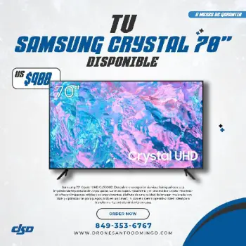 Tv samsung 70 crystal uhd cu7000d