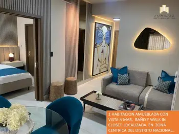 Apartamento amueblado ubicado en la avenida sarasota distrito nacional