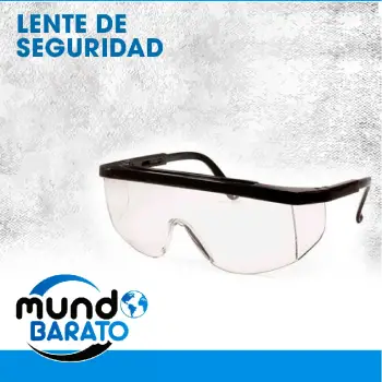 Lentes de seguridad industrial protección anteojos transparentes