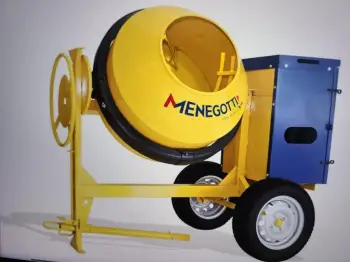 Hormigonera menegotti 400l c/motor. nueva con garantía 1 ano