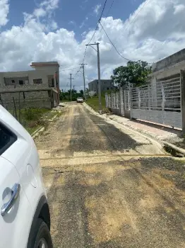 Vendo terreno de 152 m2 en santo domingo norte