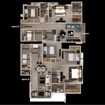 Apartamentos de dos y tres habitaciones en alfimar ave. independencia