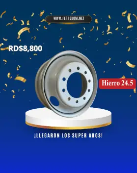 Aro hierro 24.5
