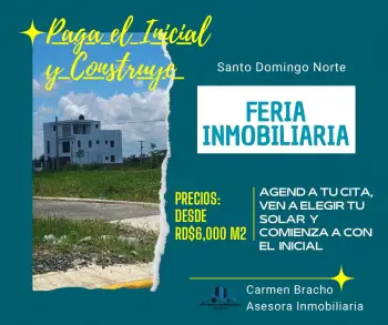 Construye el hogar de tus sueños en santo domingo norte