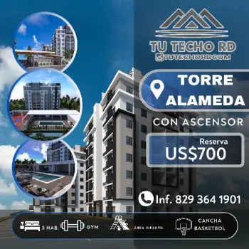 Apartamentos en torre alameda santo domingo oeste