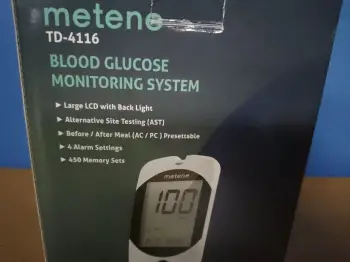 Glucometro -kit de prueba de azucar en sangre -medidor de glucosa