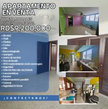 Apartamento en venta en ensanche julieta sÓlo clientes