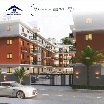 Proyecto de apartamentos de 2 y 3 habitaciones en los corales del sur