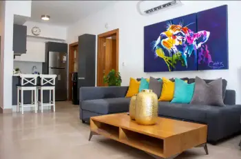 Apartamento en alquiler amueblado de 1 habitación en naco
