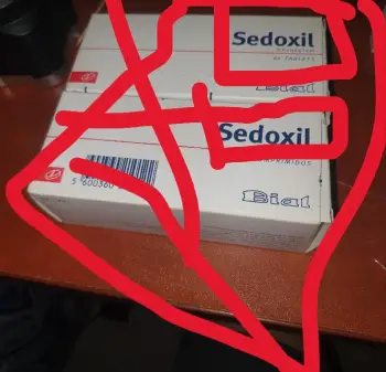 Sedoxil caja rd1500 cada una.
