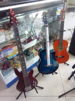 Guitarra acustica electroacustica y electrica
