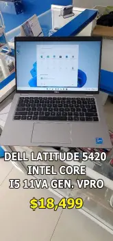 Laptop dell latitude 5420 intel core i5 11va gen. vpro