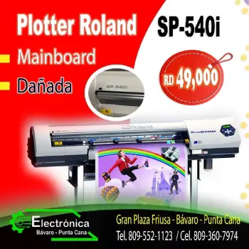 Se vende plotter roland sp-540i mainboard dañada