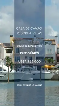 Solar en marina casa de campo
