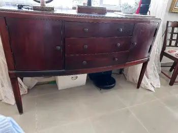 Credenza caoba pieza unica