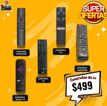 Control remoto de tv smart oferta