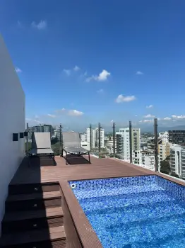 Renta apartamento piso 8 en la esmeralda santiago