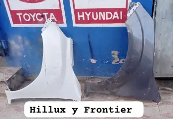 Guardalodos disponibles para hilux y nissan frontier 2016