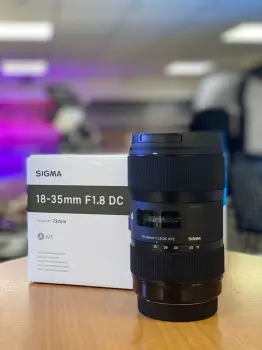 Lente sigma para canon 18-35mm f1.8 oferta