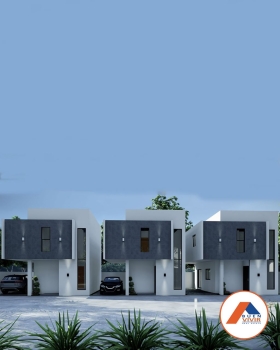 Proyecto cerrado de casas en la ecológica.