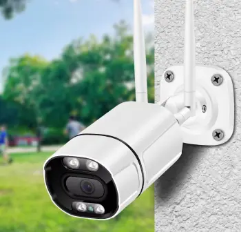 Camara de seguridad bullet wifi 3mp full hd