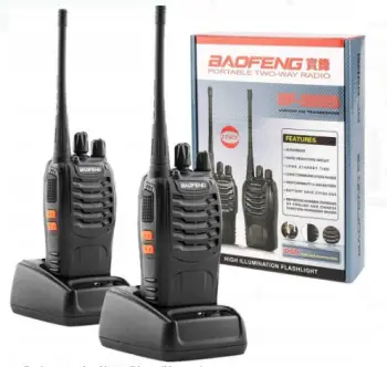 Radio de comunicación walkies talkies