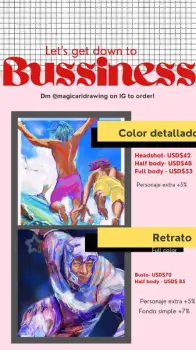 Dibujos ilustraciones pintura cuadros personalizados retratos
