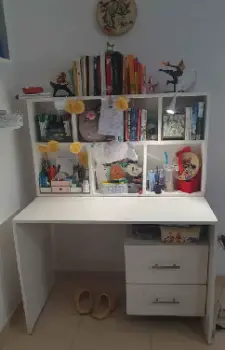 escritorio de madera hecho a mano  mesa para oficina  mesa gamer