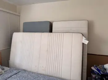 Dos colchones twin marca ikea  hibridos en santo domingo dn