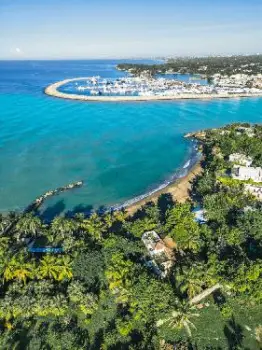 Terreno en venta frente a la playa en boca de chavón la romana