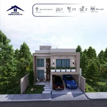 Casa en venta proxima a la avenida hipica y aut. san isidro