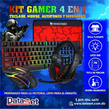 Kit gamer 4 en 1