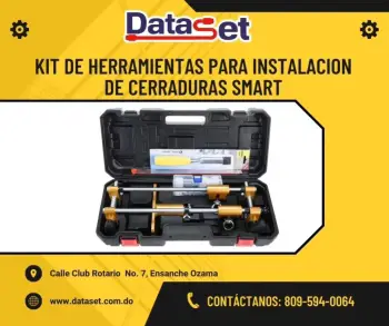 Kit de herramientas para instalación de cerraduras smart